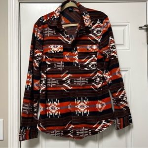 George Men's Multicolor Patterned Shirt